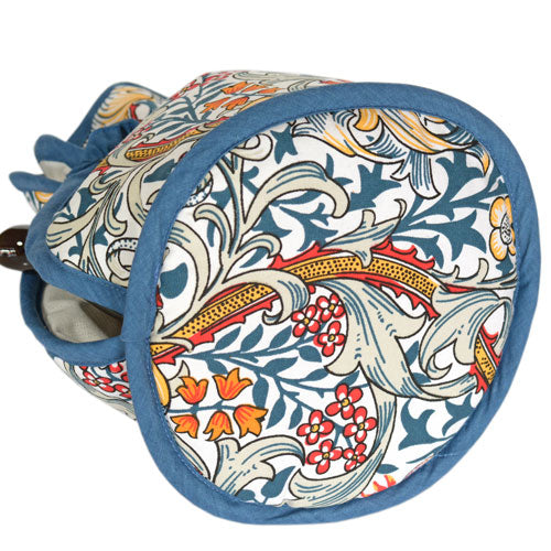 ウィリアムモリス サンダーソン オープントップティーコジー Golden Lily Blue LCOTTCSN99