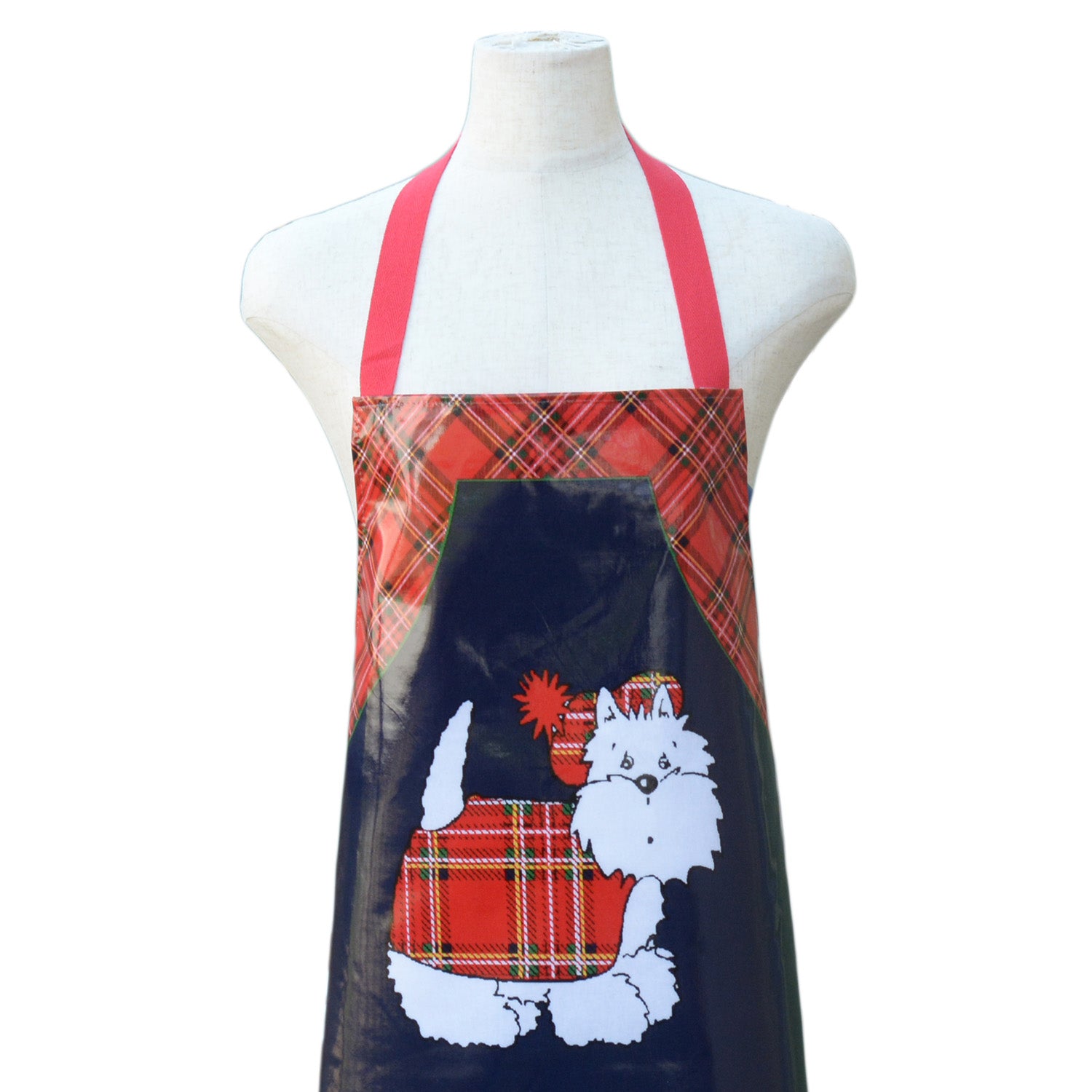 クーシー PVC エプロン Tartan Terrier