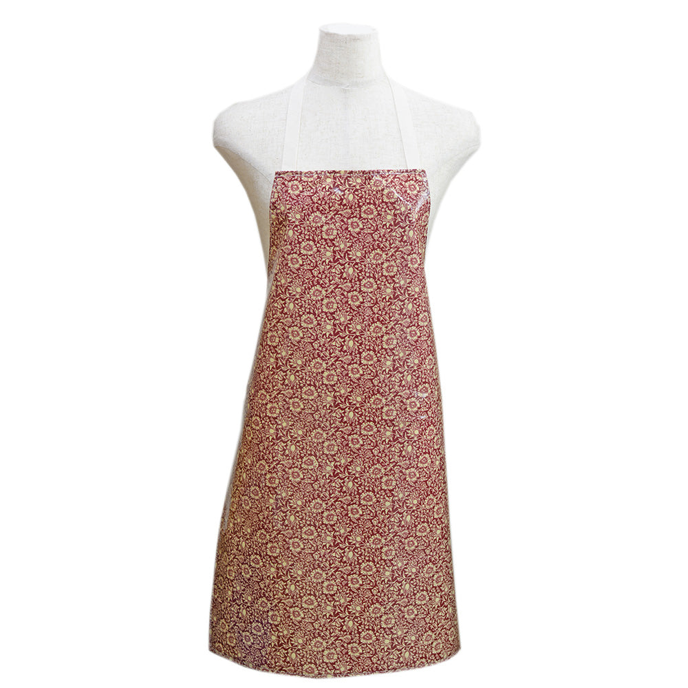 ウィリアムモリス PVC ビニールコーティング エプロン マロウ