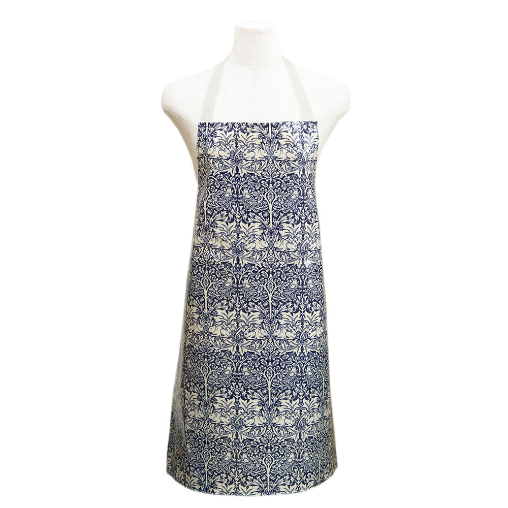 ウィリアムモリス PVC ビニールコーティング エプロン ブラザーラビット ウサギ