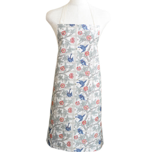 ウィリアムモリス PVC ビニールコーティング エプロン トレリス