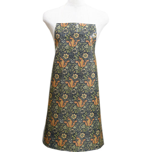 ウィリアムモリス PVC ビニールコーティング エプロン コンプトン