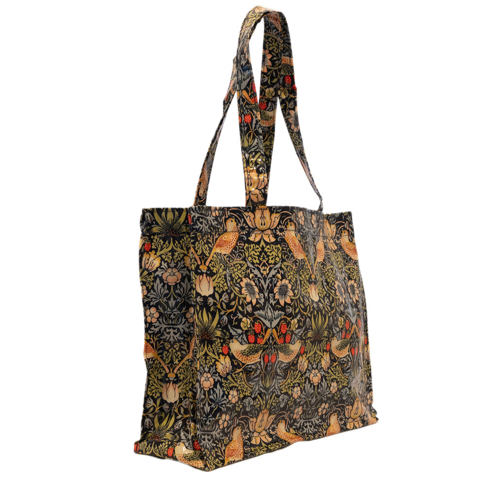 ウィリアム モリス PVC ショルダーパニエ バッグ Strawberry Thief いちご泥棒 ストロベリーシーフ