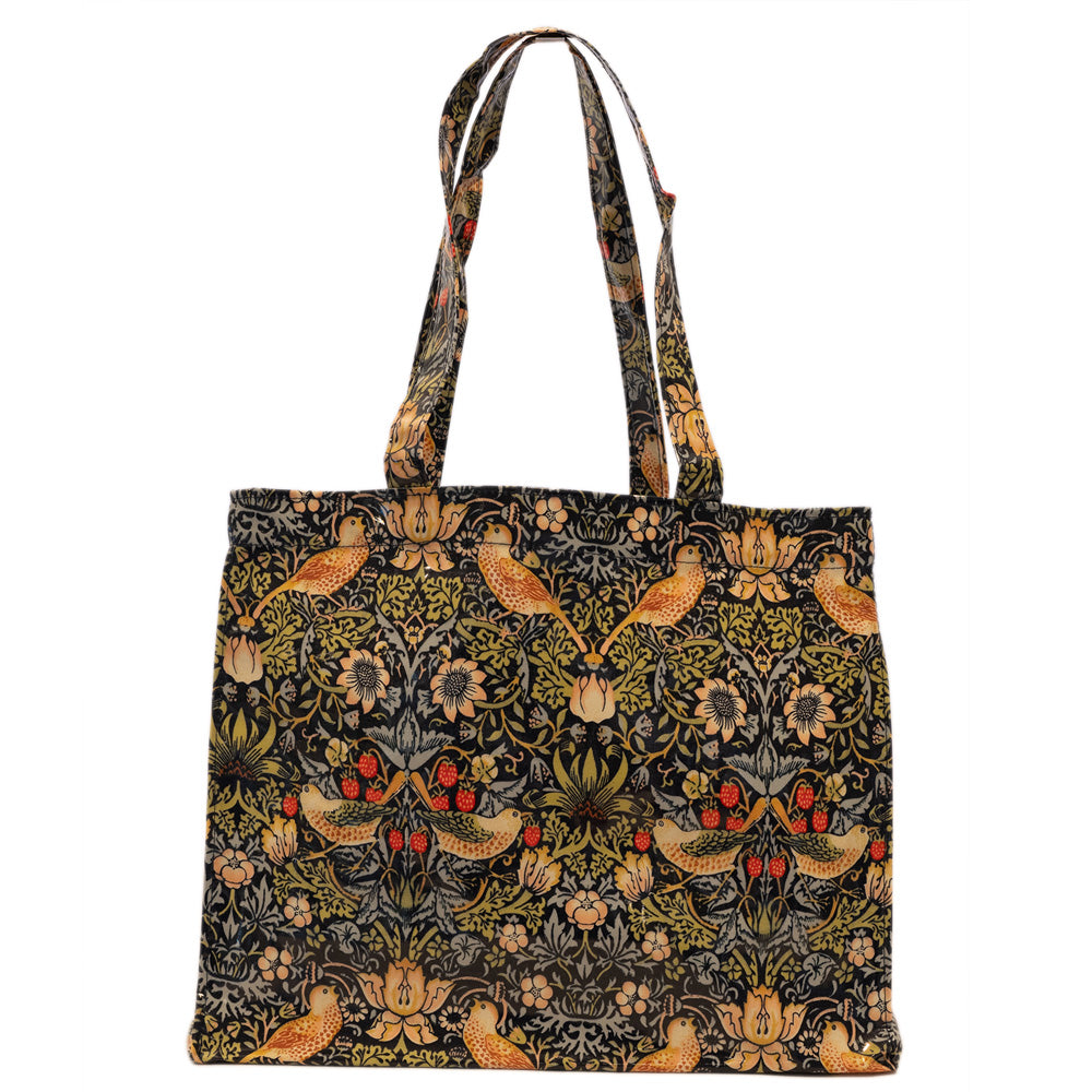 ウィリアム モリス PVC ショルダーパニエ バッグ Strawberry Thief いちご泥棒 ストロベリーシーフ