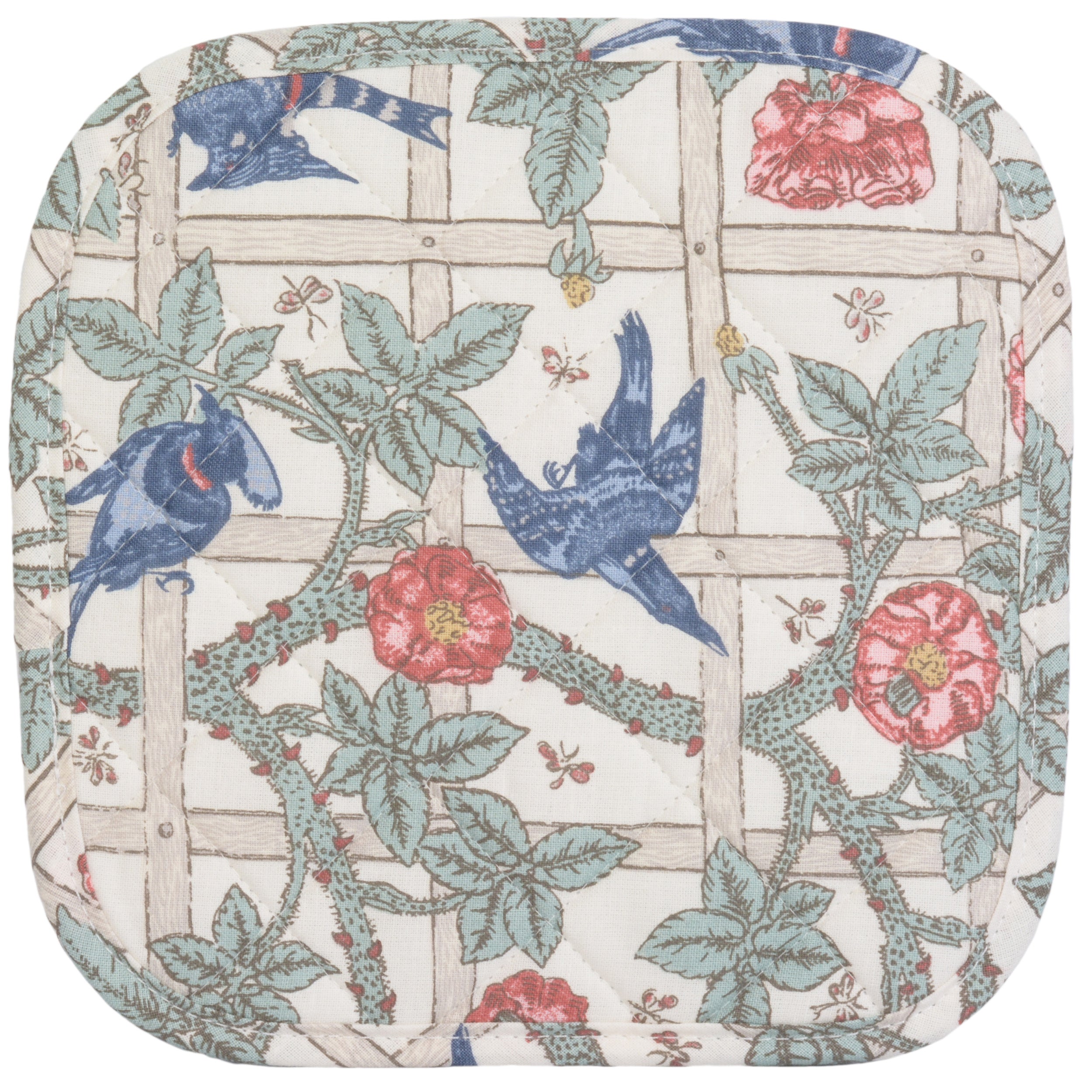 ウィリアムモリス ポットマット 鍋つかみ Trellis トレリス