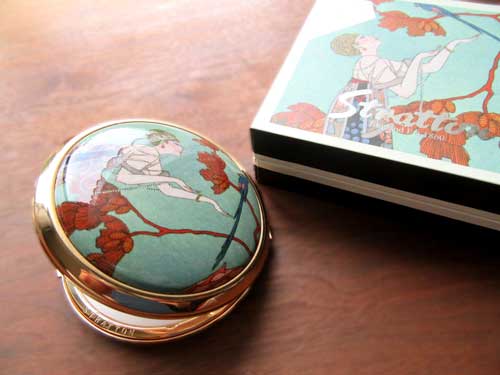 ストラトン パウダーケース V & A コレクション Fashion Plate STC2027