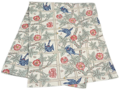 イギリス製 ローラズボウ ウィリアム モリス テーブルランナー トレリス バラ