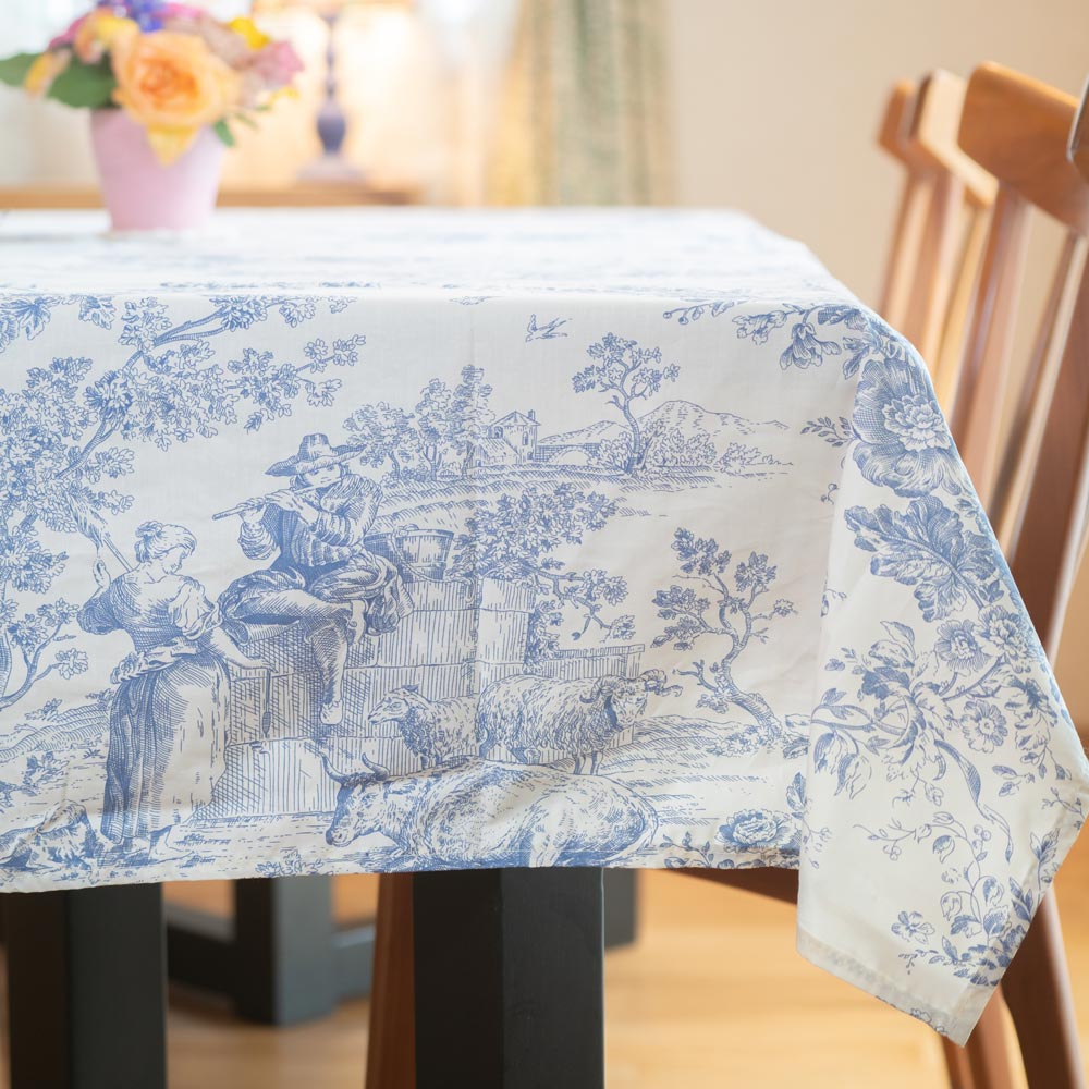 テーブルクロス トワル・ド・ジュイ ジュイの更紗 西洋更紗