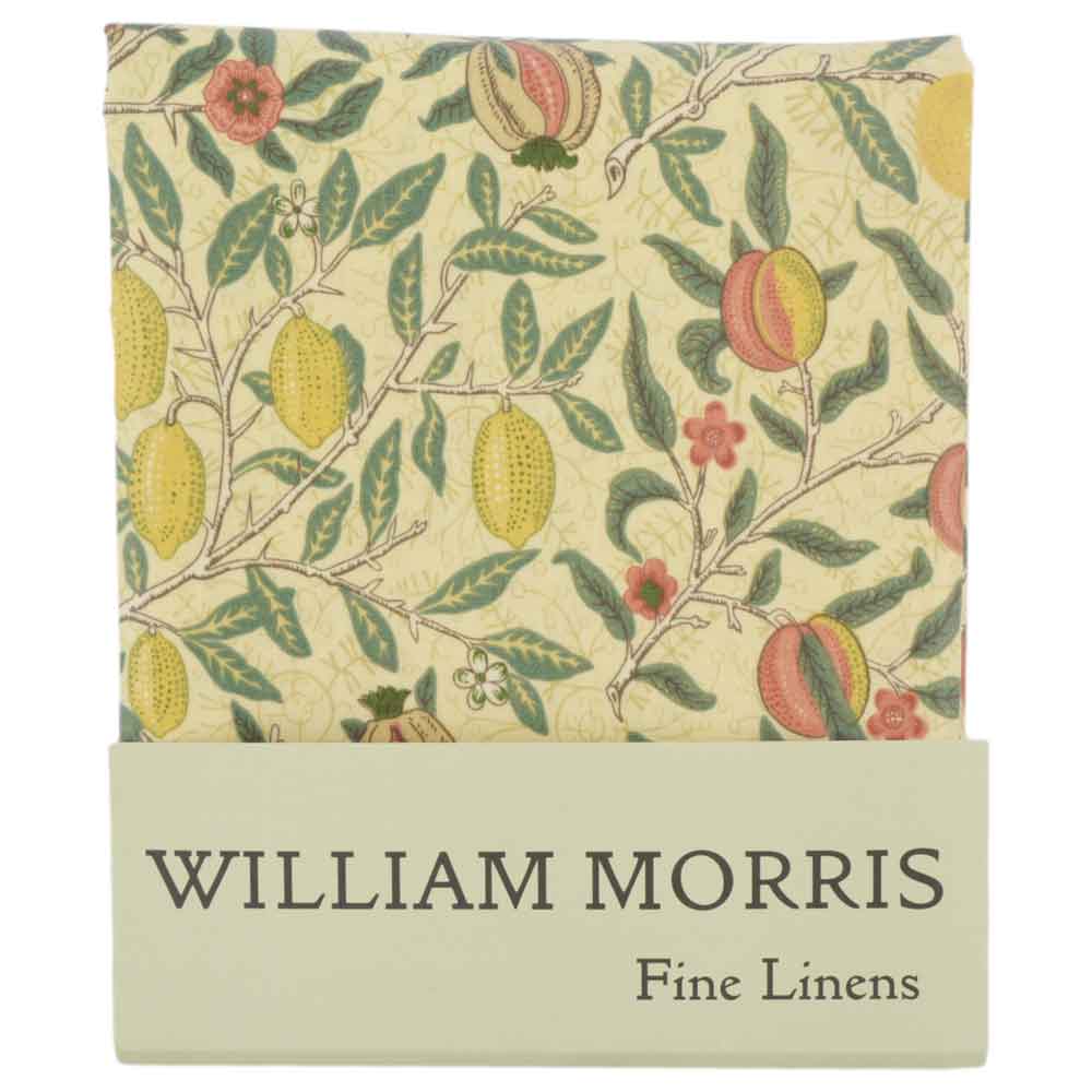 ウィリアムモリス サンダーソン コットン テーブルクロス 長方形 Fruits Minor フルーツ LCTBCSNPVR228901