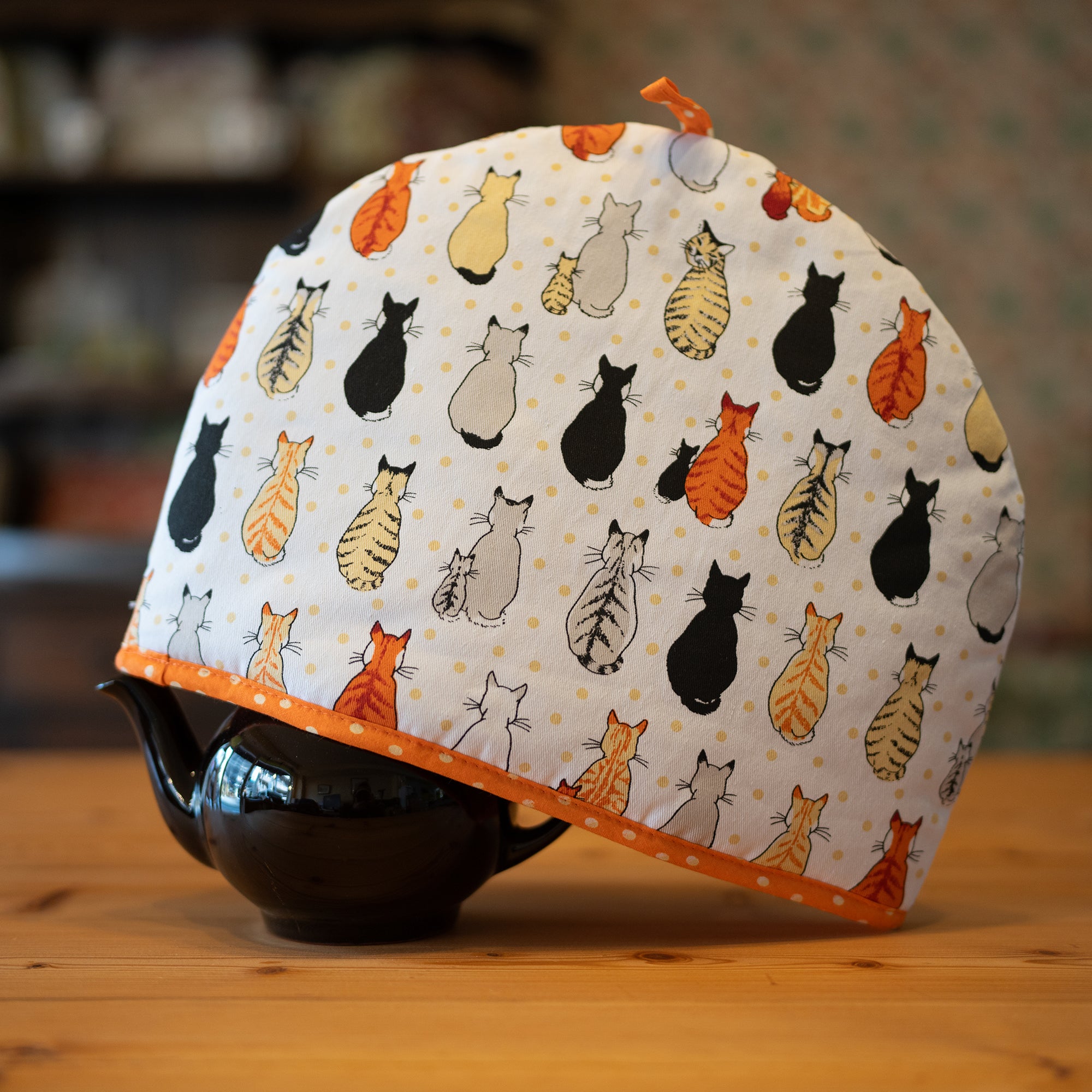 アルスターウィーバーズ ティーコジー Cats in Waiting ネコ 保温カバー