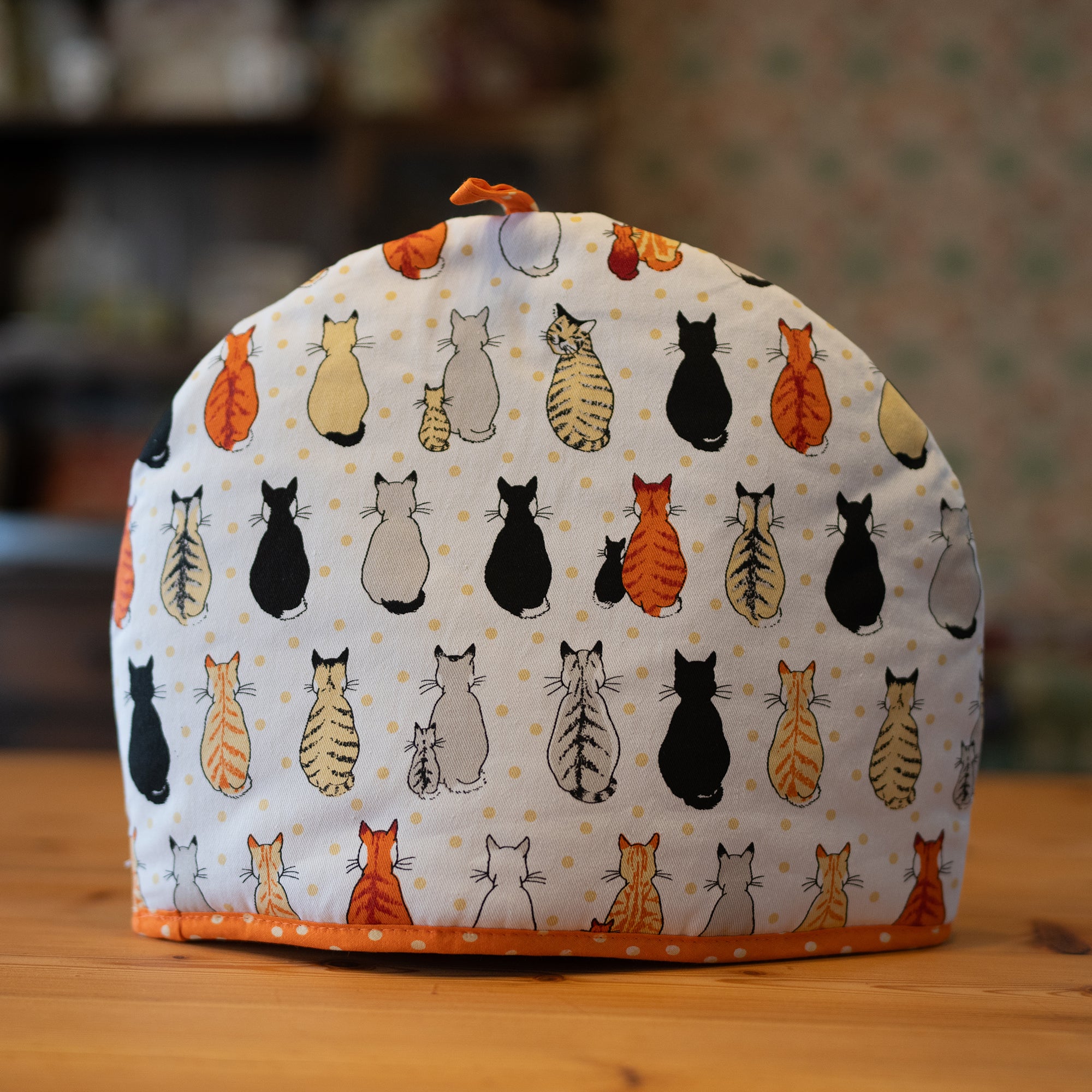 アルスターウィーバーズ ティーコジー Cats in Waiting ネコ 保温カバー