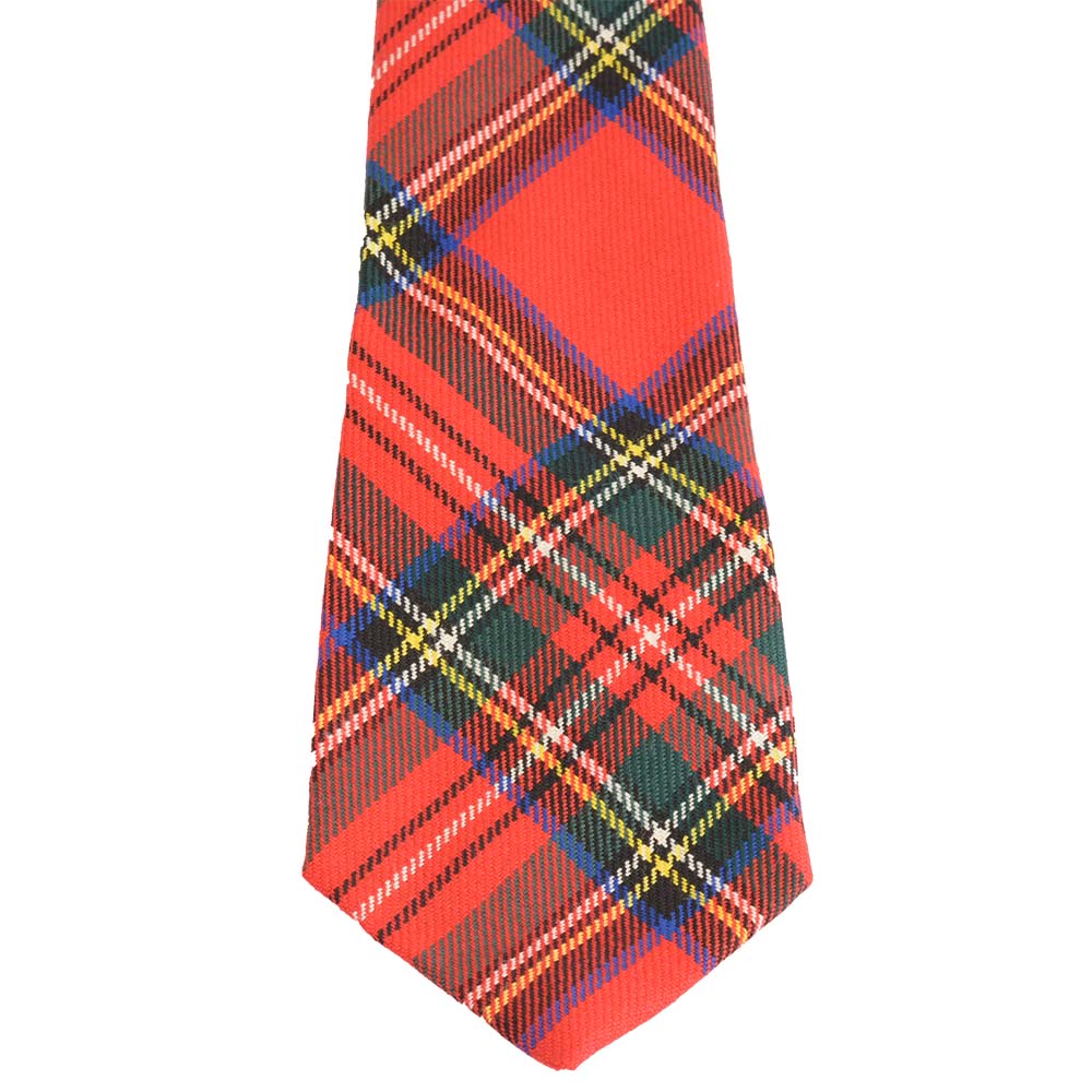 グリーングローブウェーバー タータンチェック ウーステッドウール Royal Stewart