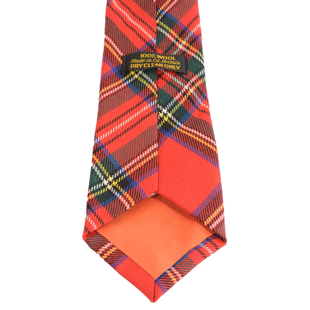 グリーングローブウェーバー タータンチェック ウーステッドウール Royal Stewart