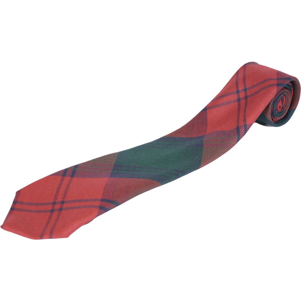 グリーングローブウェーバー タータンチェック ネクタイ ウーステッドウール Lindsay