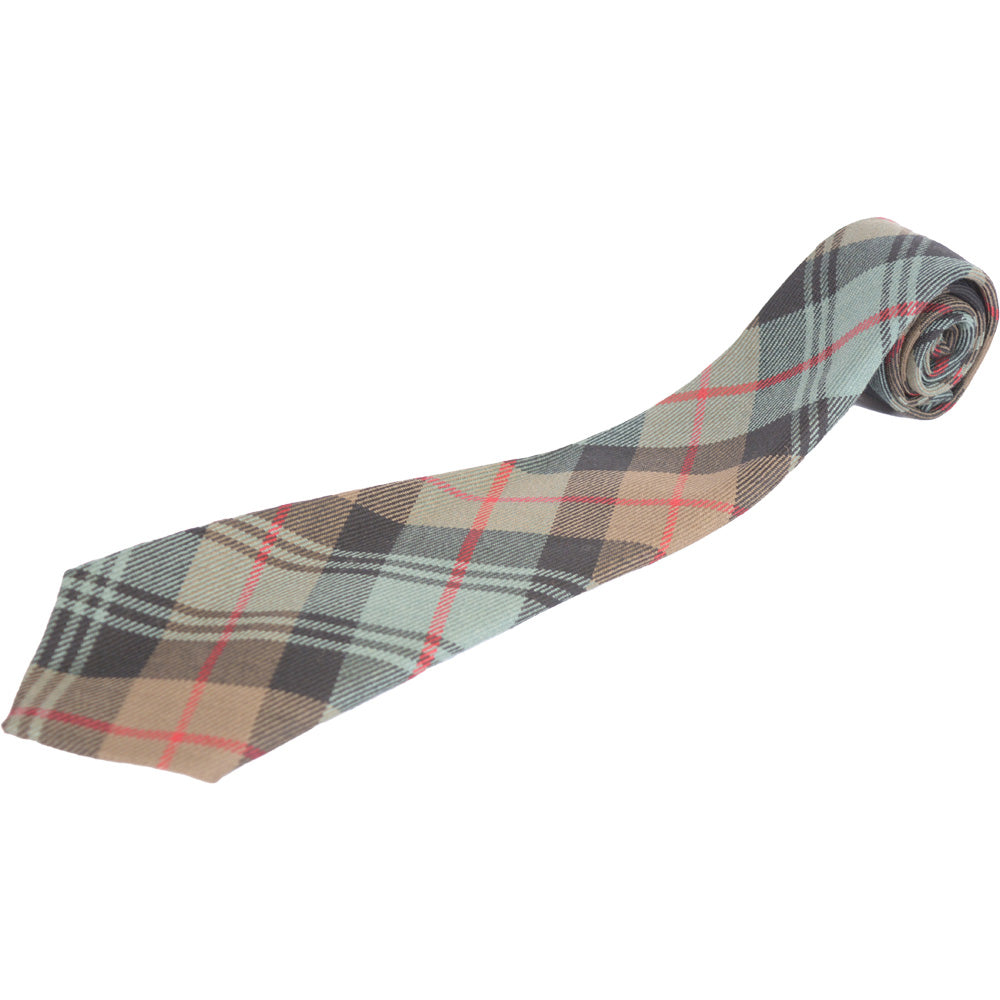 グリーングローブウェーバー タータンチェック ネクタイ ウーステッドウール Muted Murray