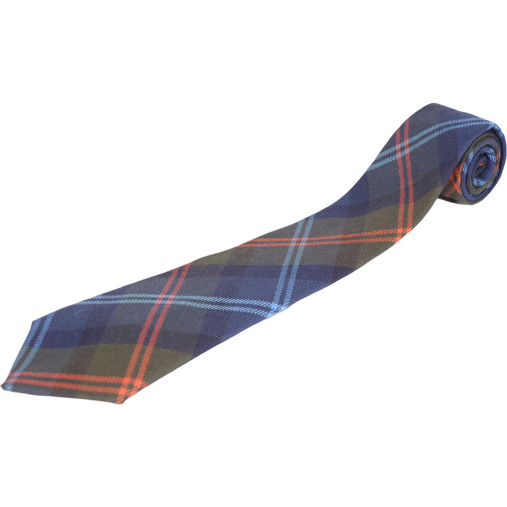 グリーングローブウェーバー タータンチェック ネクタイ ウーステッドウール Cairngorm