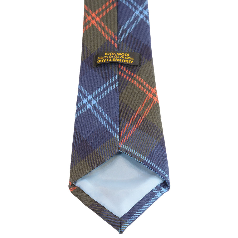 グリーングローブウェーバー タータンチェック ネクタイ ウーステッドウール Cairngorm