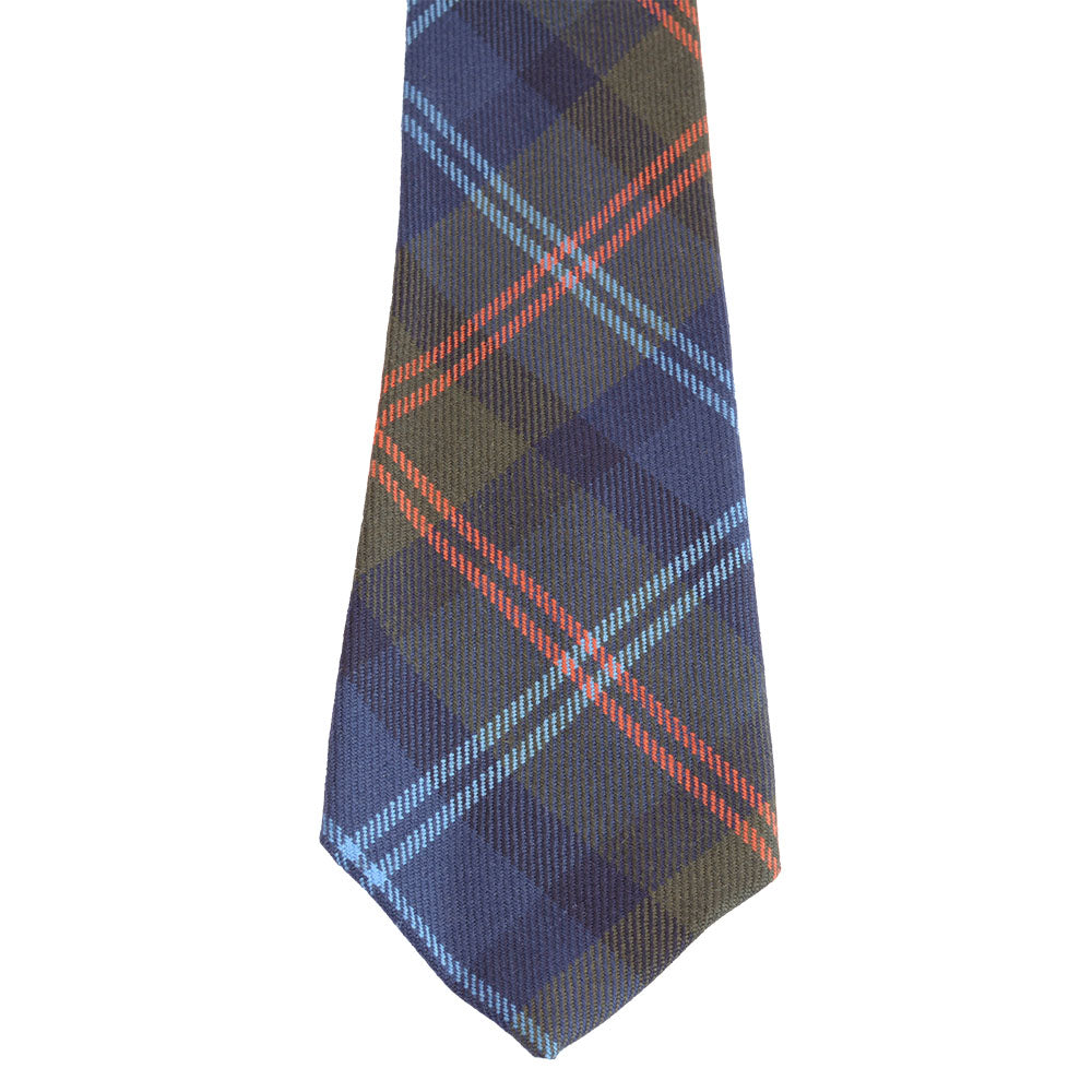 グリーングローブウェーバー タータンチェック ネクタイ ウーステッドウール Cairngorm