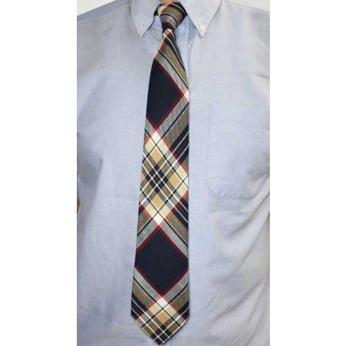 グリーングローブウェーバー タータンチェック ウーステッドウール Navy Stewart