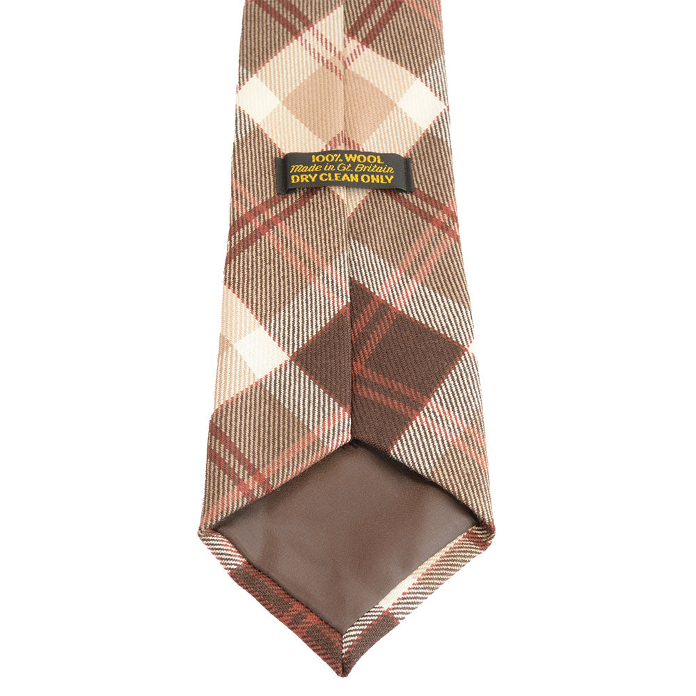 グリーングローブウェーバー タータンチェック ネクタイ ウーステッドウール Bannockbane