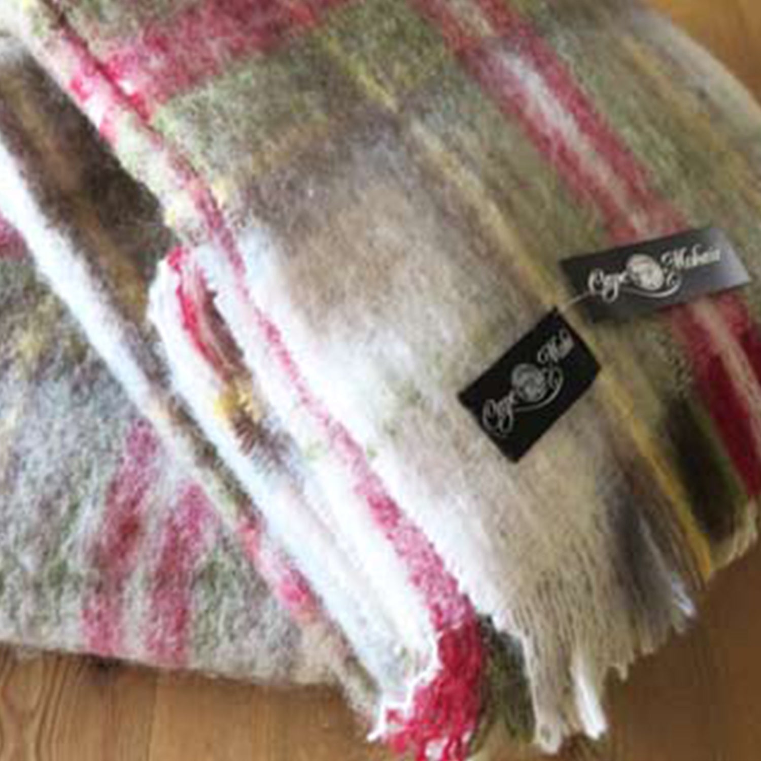 Cape Mohair ケープモヘヤブランケット&トラベルラグ Highlander アンゴラ山羊 高級