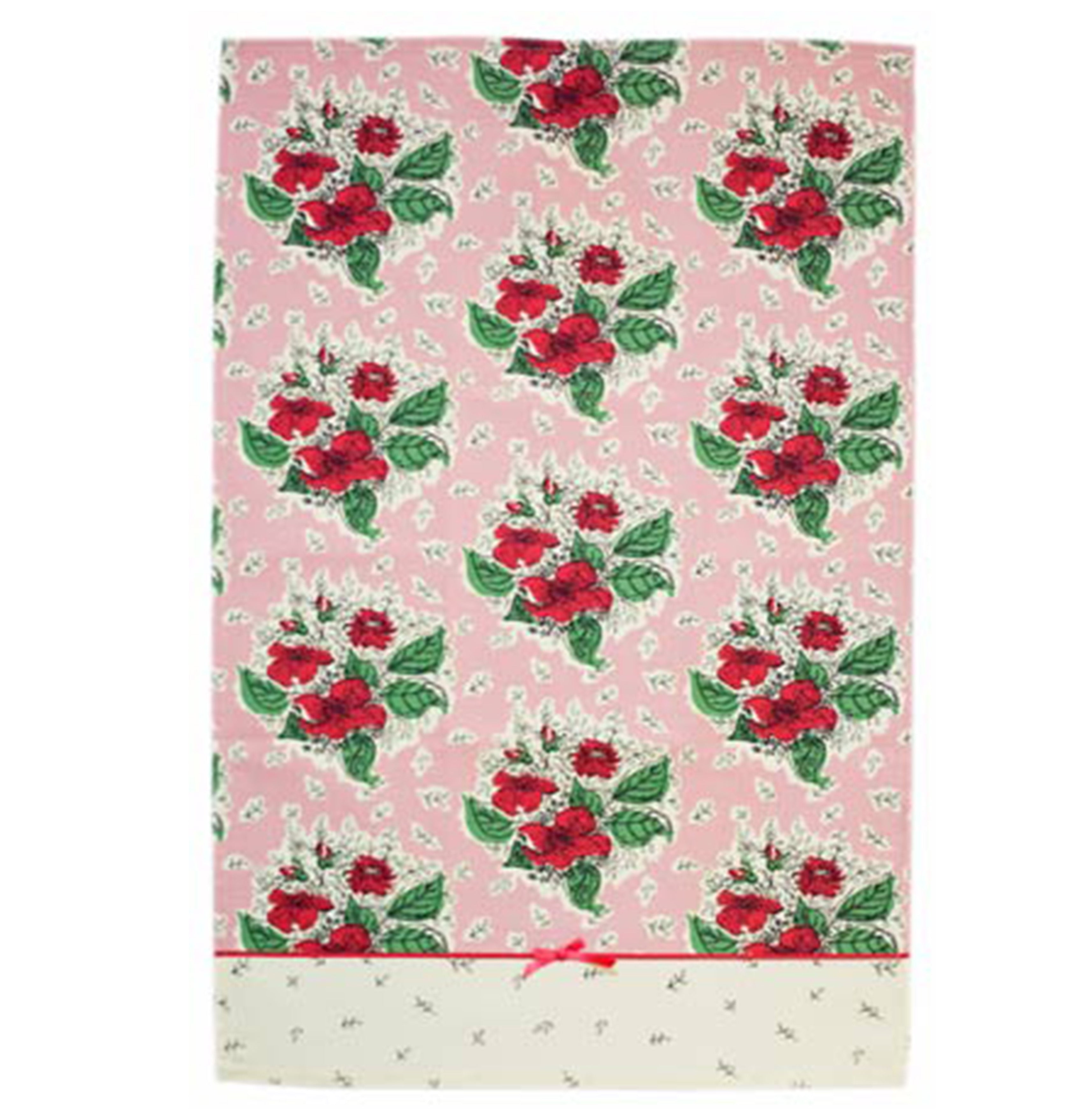 アルスターウィーバーズ ティータオル ティータオル コットン タペストリー 花 花柄 Horrocks Heidi