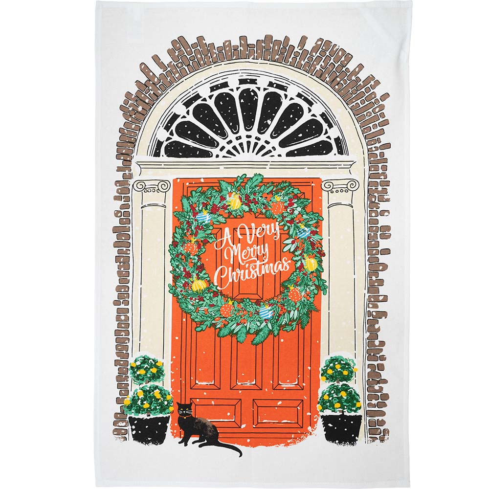 アルスターウィーバーズ ティータオル Georgion Doors