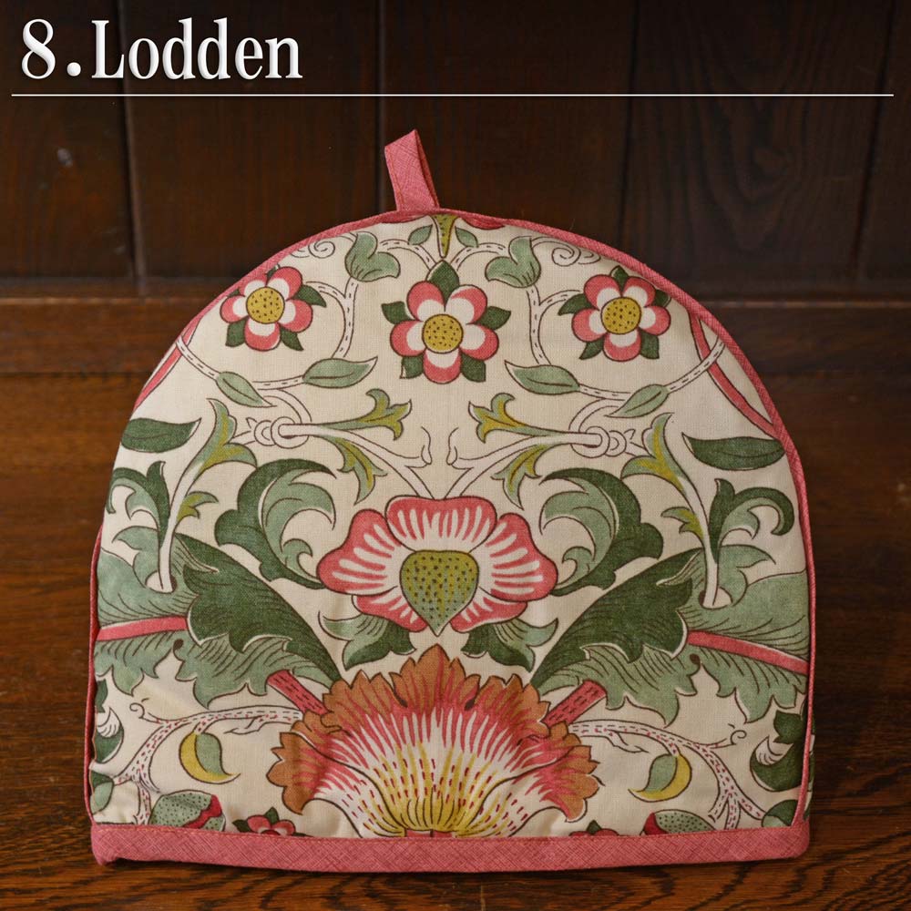ウィリアム・モリス Sanderson Mini Tea Cozy Lodden(ローデン)、ティーポットカバー、保温カバー、品番LCMTCSN89、画像1