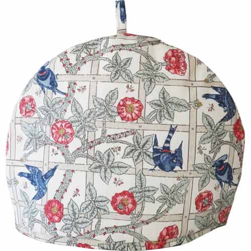ウィリアム・モリス Tea Cozy Trellis(トレリス)、ティーポットカバー、保温カバー、品番LBTCSW211、画像1