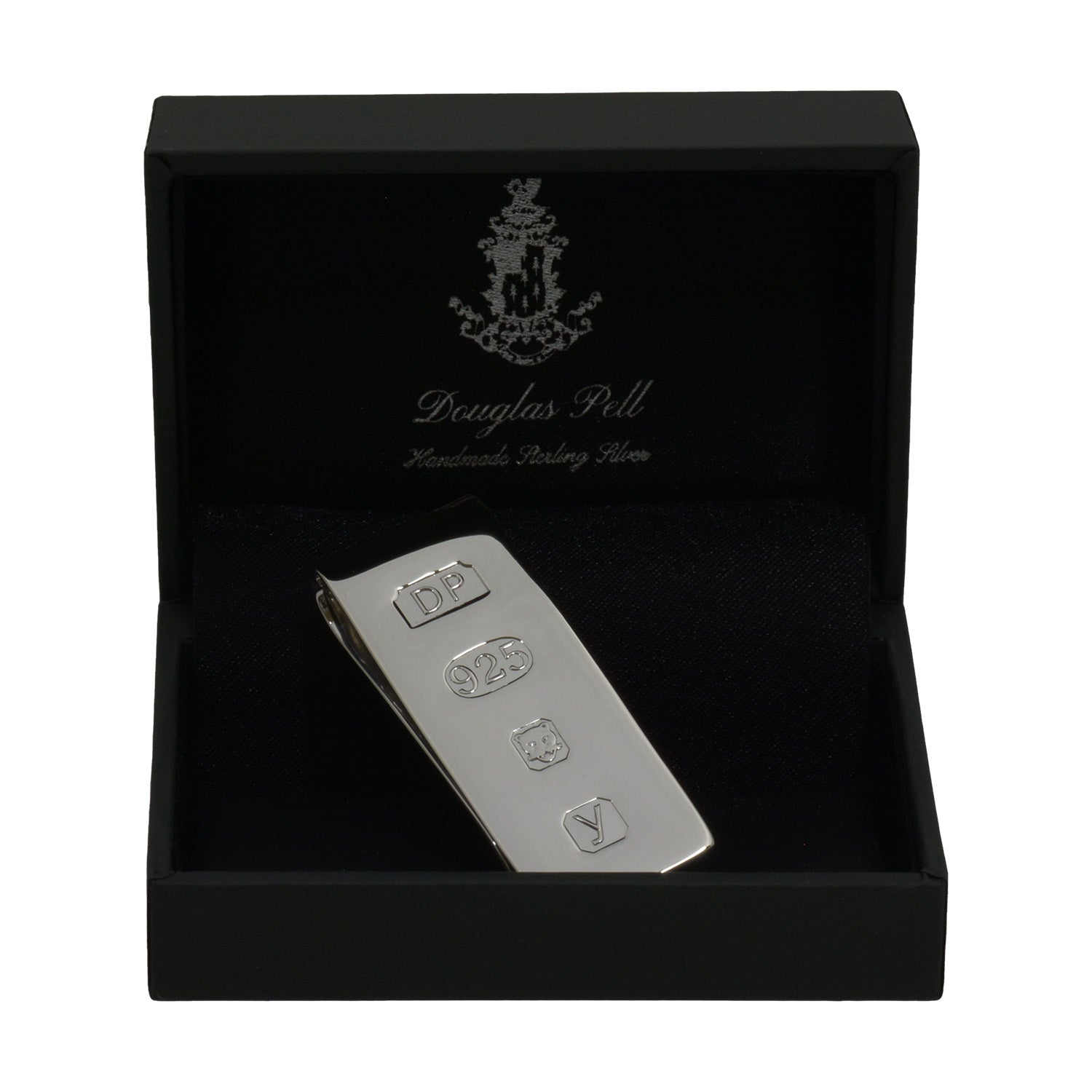 ダグラス ペル マネークリップ ジェームズボンド デイトレターは「Y」