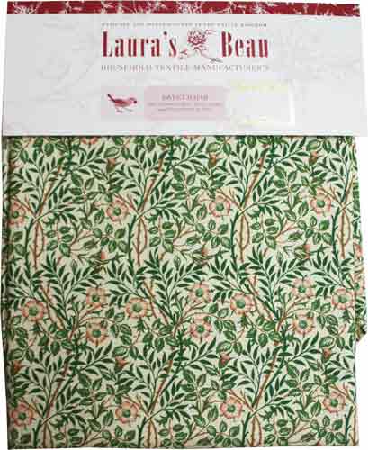 ウィリアム・モリス(William Morris)のコットンテーブルクロス。sweet briar(スイートブライアー)の柄の画像。複数サイズの商品で使用される共通画像。