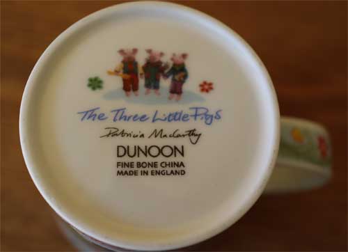 Dunoon マグカップ (Lomond)　3 Little Pigs ( 三匹の子豚 )　DNFTS1