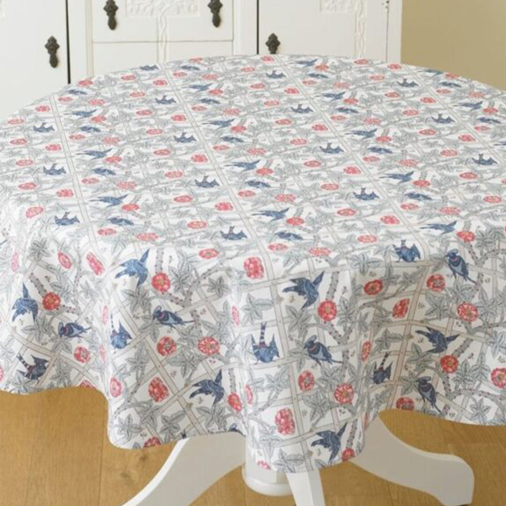 ウィリアムモリス テーブルクロス コットン 円形 147cm トレリス Trellis LBTBCCTC14715