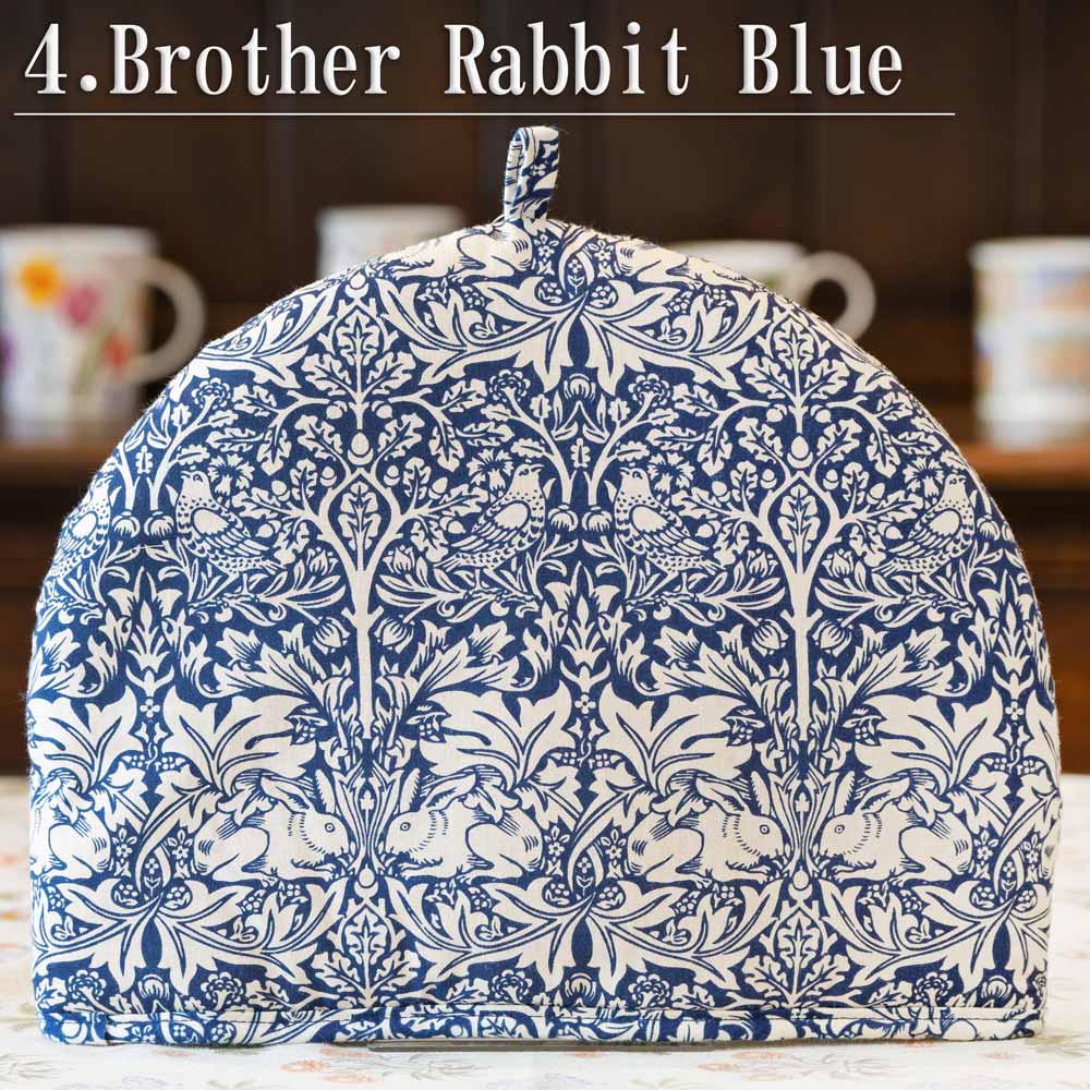 ウィリアムモリス ティーコジー ミニ Brother Rabbit Blue ブラザーラビット LBTCDW213 保温カバー
