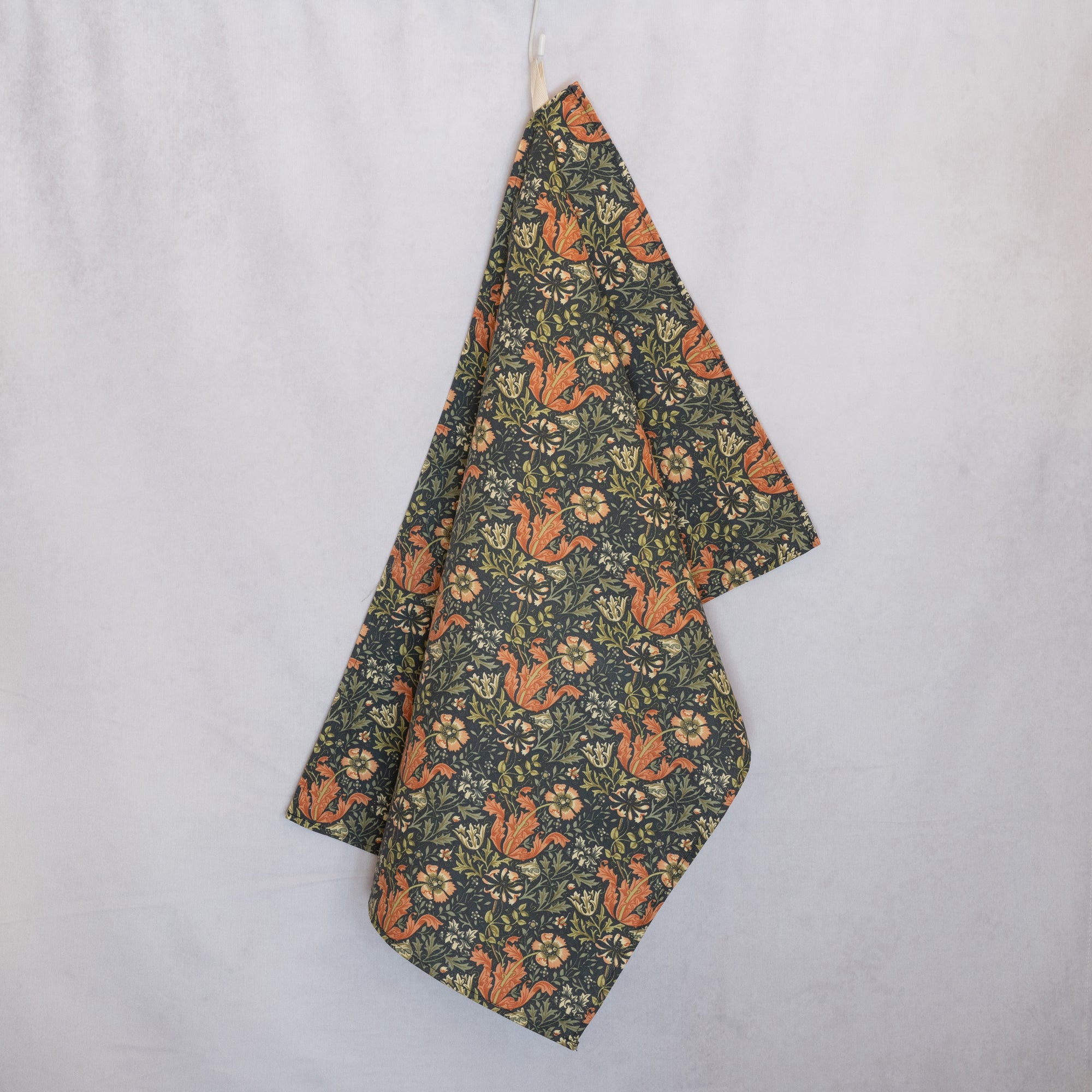 【オックスフォード大の蔵書】ティータオル　PAST TIMES社　英国製 希少 オックスフォード大の蔵書】ティータオル PAST TIMES社 英国製 希少