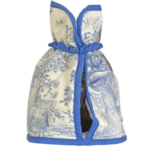 トワルドジュイ オープントップ ティーコジー オープントップティーコジー Blue Toile ブルートワル  LCTCTJ57 保温カバー