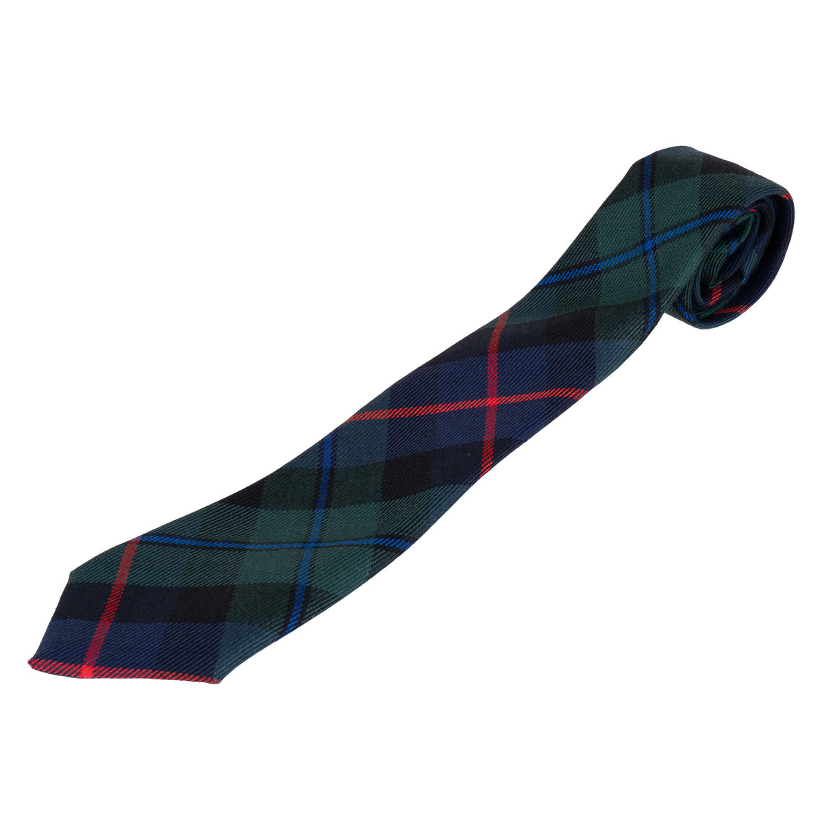 Green Grove 英国製 ウーステッドウール ネクタイ タータンチェック Campbell of Cawdor　TN20