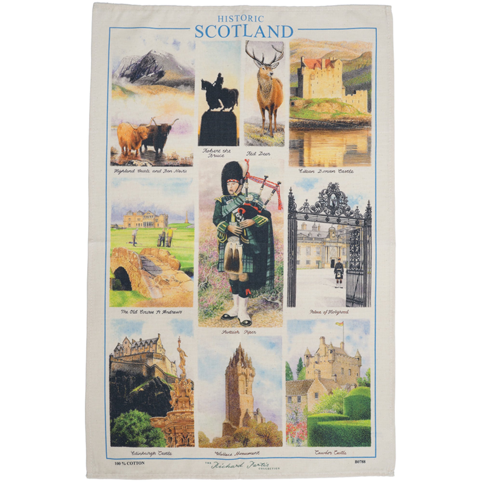 サミュエルラモント ティータオル Historic Scotland