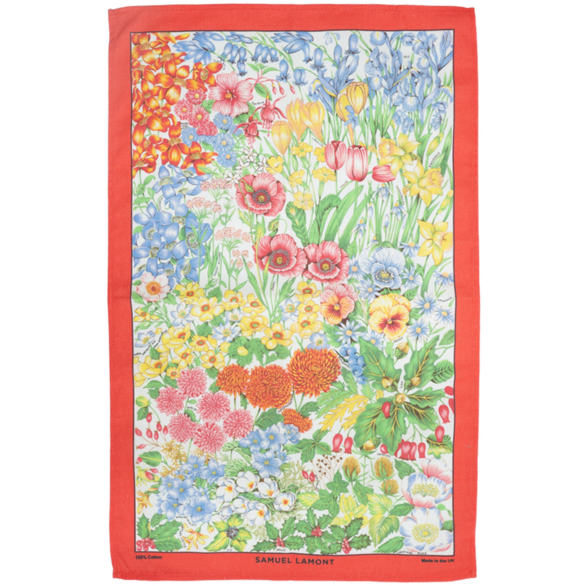 サミュエルラモント ティータオル Florabunda
