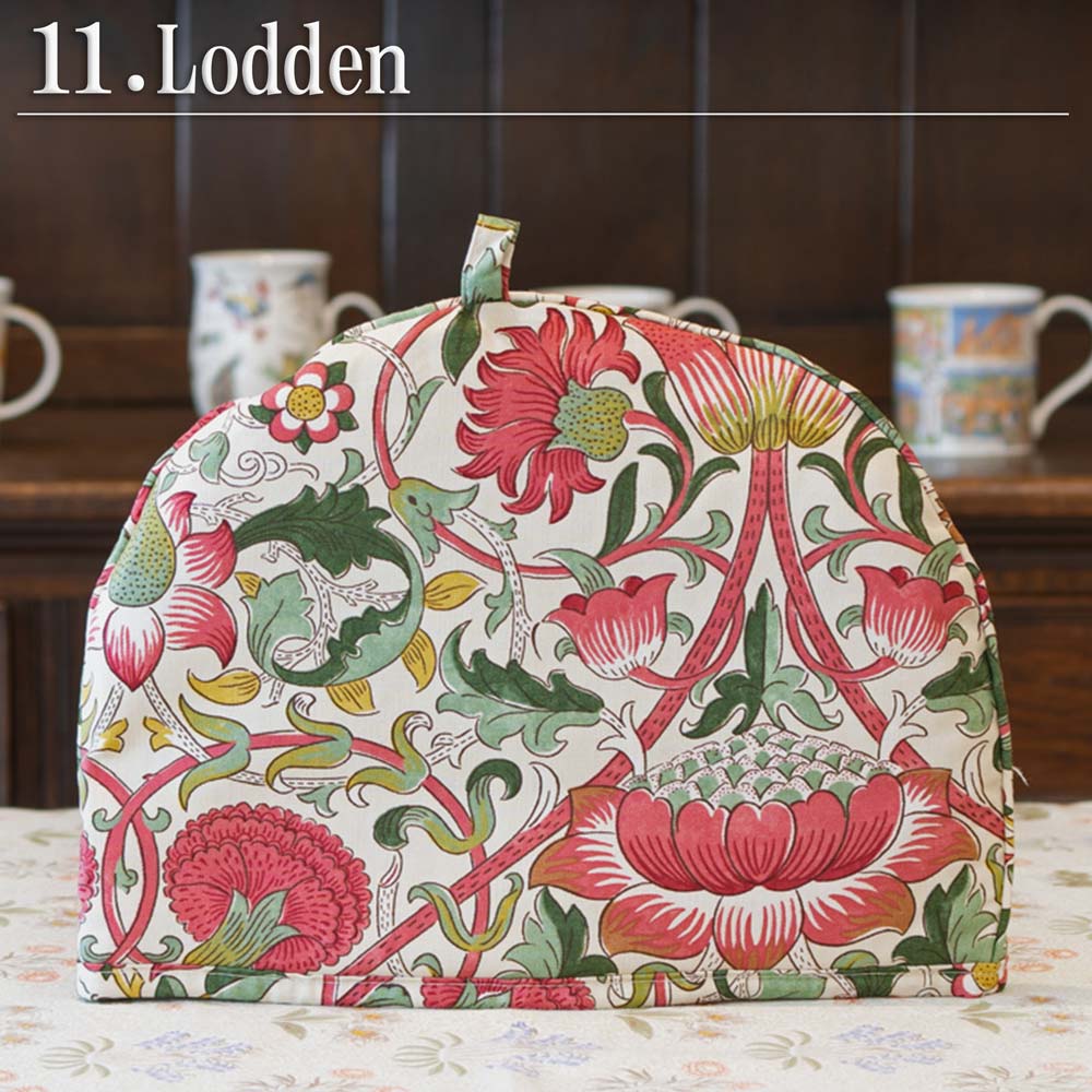 ウィリアム・モリス Sanderson Tea Cozy Lodden（ローデン）、ティーポットカバー、保温カバー、品番LCTCSN89、画像1