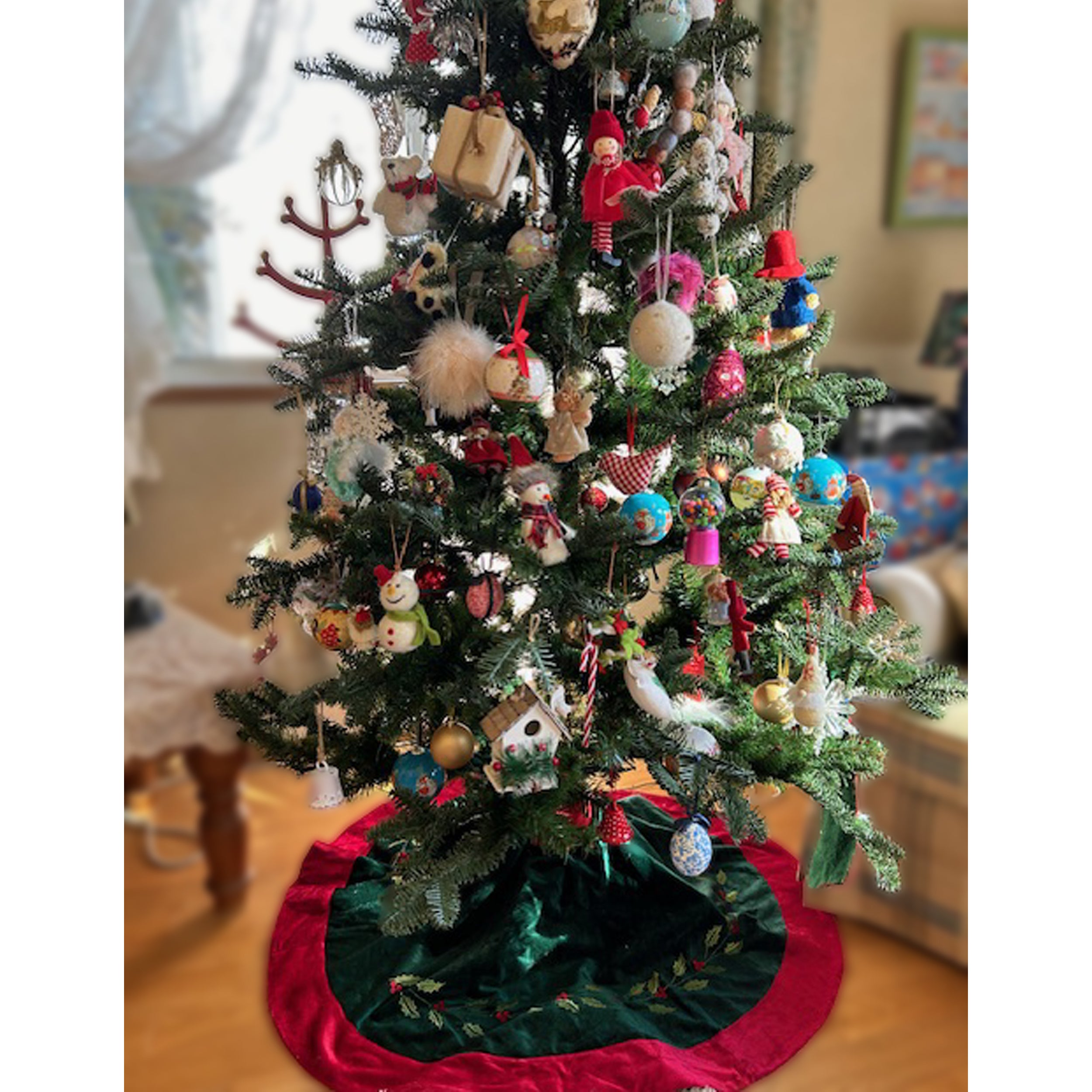 Samuel Lamont クリスマス ツリーマット （半径 約54cm）